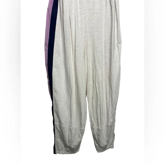Anthropologie Daily Practice Relaxed Colorblock Jumpsuit Casual Lightweight XS - Picture 5 of 14